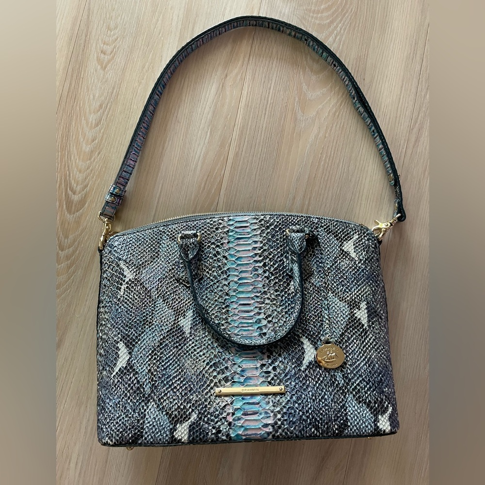 Brahmin Snakeskin Bag
